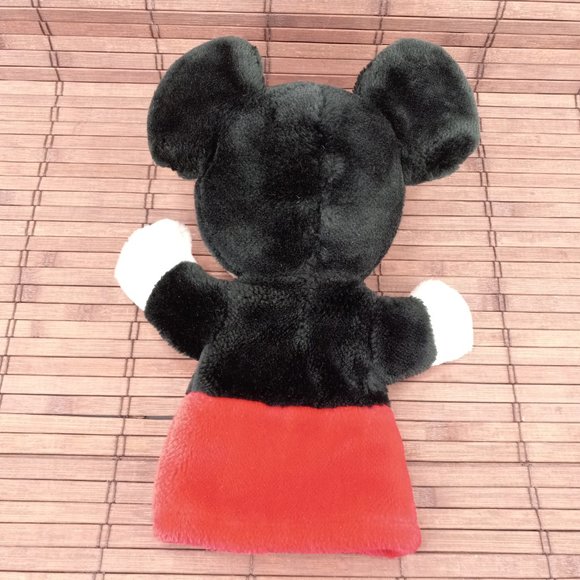 Vintage Plush Mickey Mouse Minnie Mouse Hand Puppets The Walt Disney Company - Picture 4 of 11